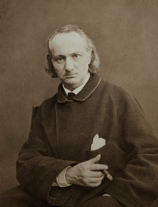 Charles Beaudelaire, French writer, 1865, Photo Charles Neyt, Brussels